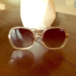 Quay Australia Gold Sunglasses